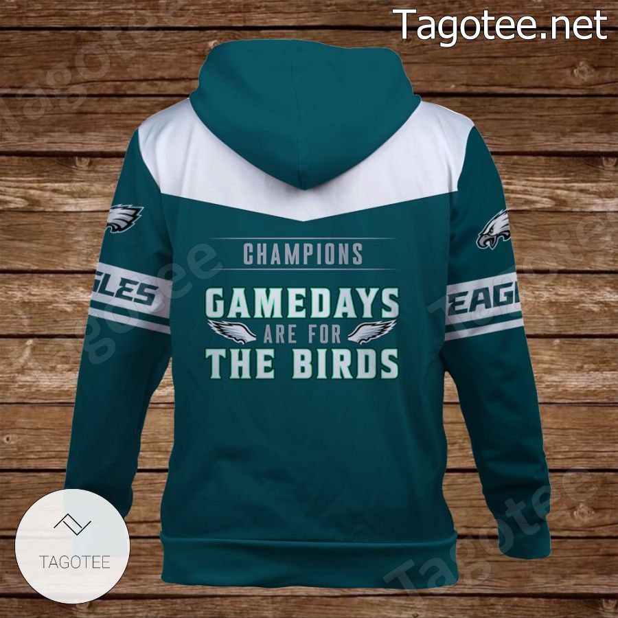 DeVonta Smith Gamedays Are For The Birds Philadelphia Eagles Fan NFL Hoodie a