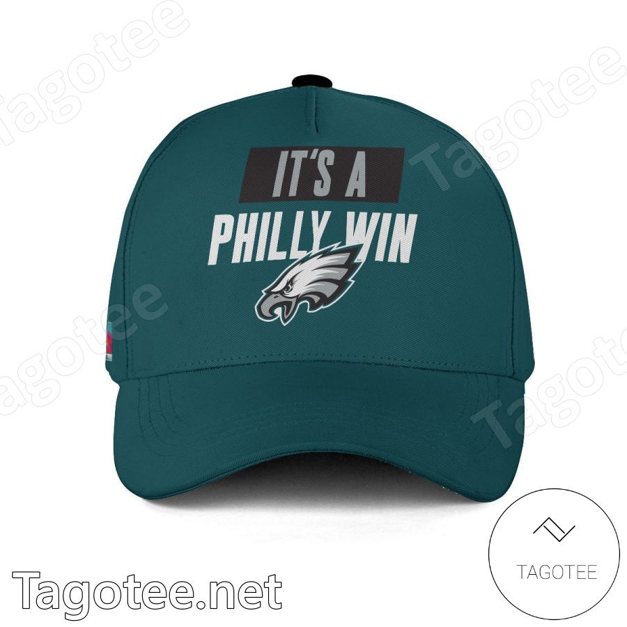 DeVonta Smith It Is A Philly Win Philadelphia Eagles Champions Super Bowl Classic Cap Hat a