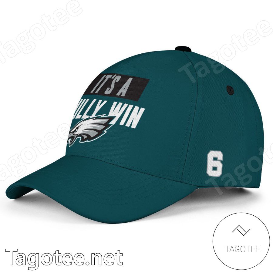 DeVonta Smith It Is A Philly Win Philadelphia Eagles Champions Super Bowl Classic Cap Hat