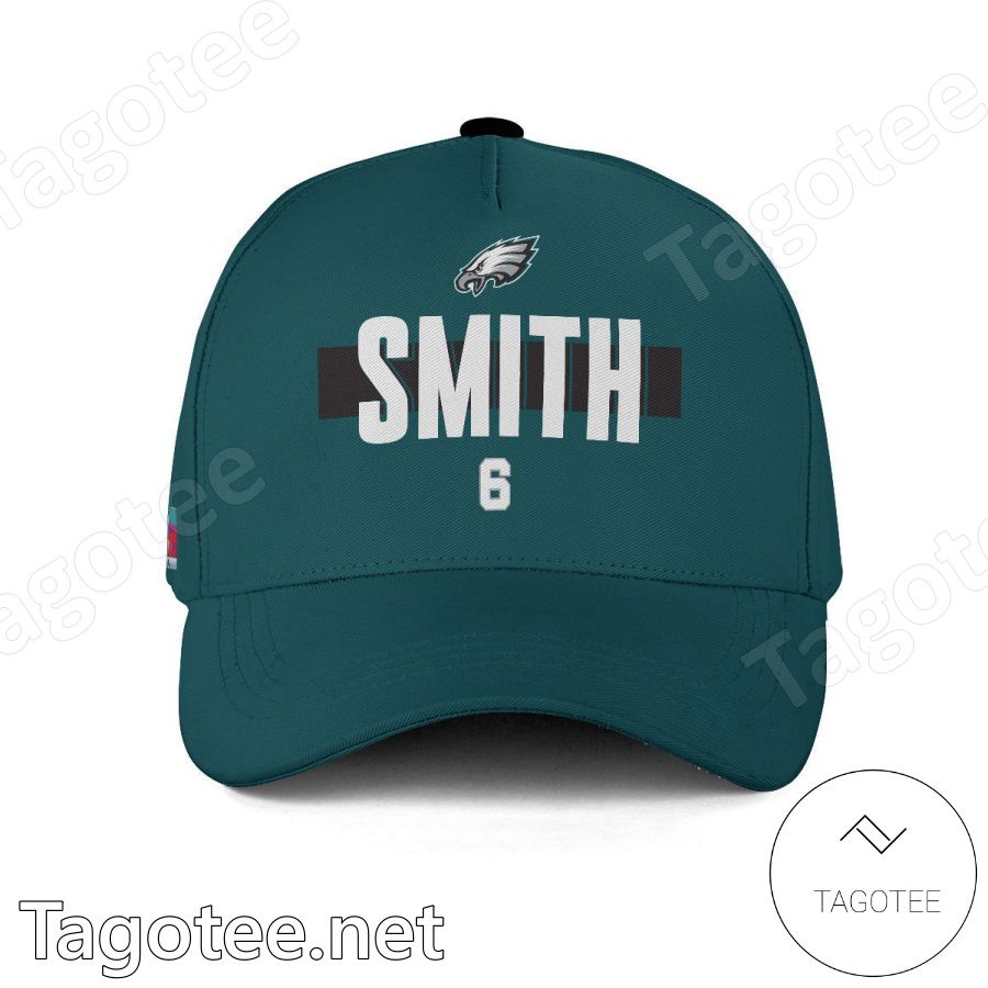 DeVonta Smith Number 6 Super Bowl LVII Philadelphia Eagles Classic Cap Hat