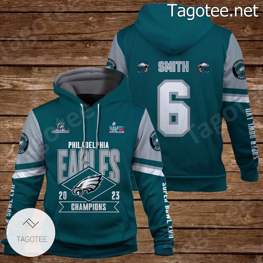 DeVonta Smith Philadelphia Eagles Fan NFL Hoodie