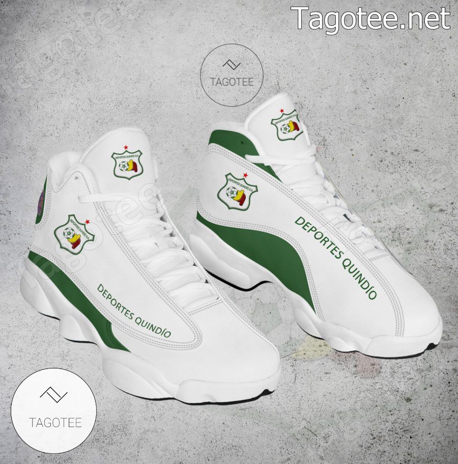 Deportes Quindio Logo Air Jordan 13 Shoes - EmonShop