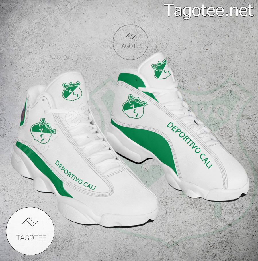 Deportivo Cali Logo Air Jordan 13 Shoes - EmonShop