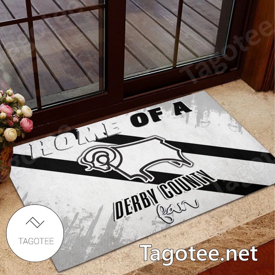 Derby County Home Of A Fan Doormat