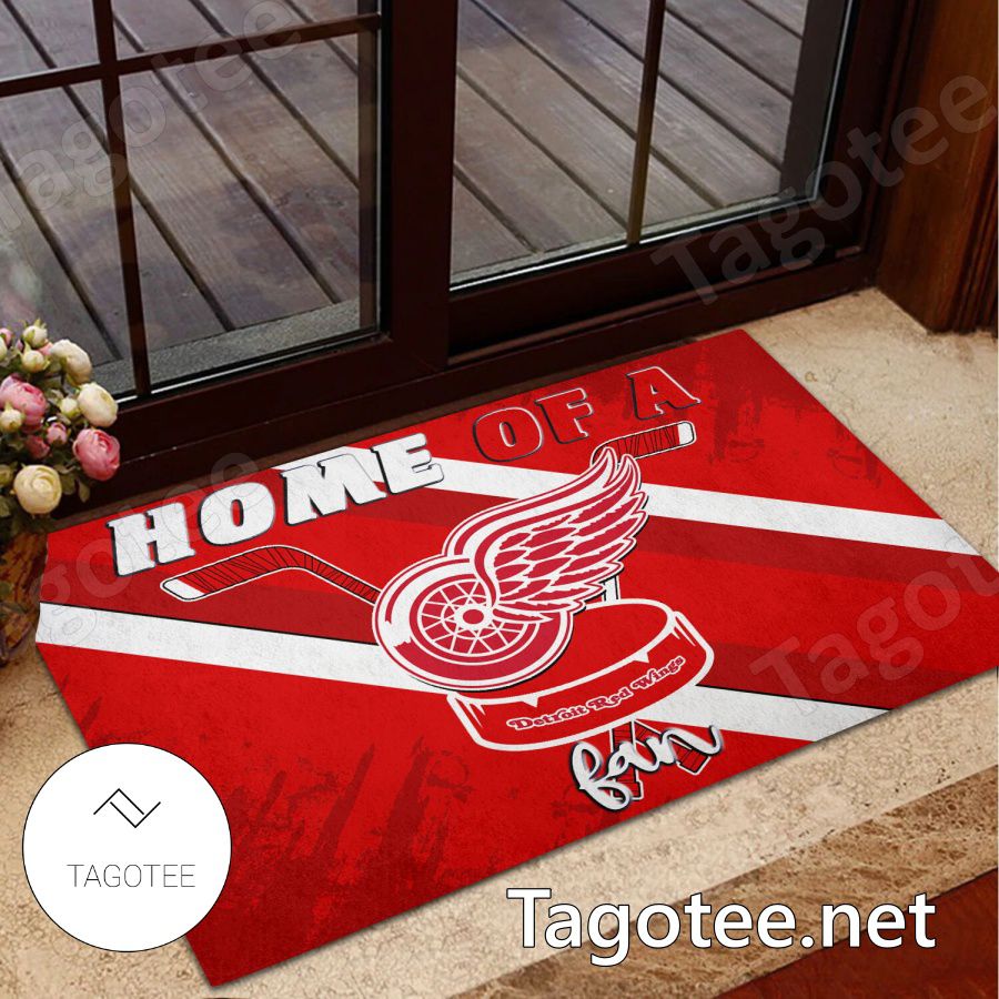 Detroit Red Wings Home Of A Fan Doormat