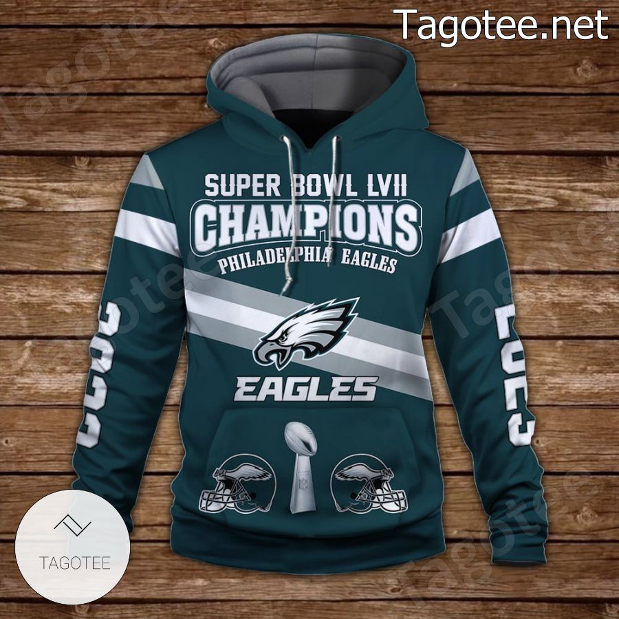 Eagles 2023 Super Bowl Champions Philadelphia Eagles Fan NFL Hoodie a