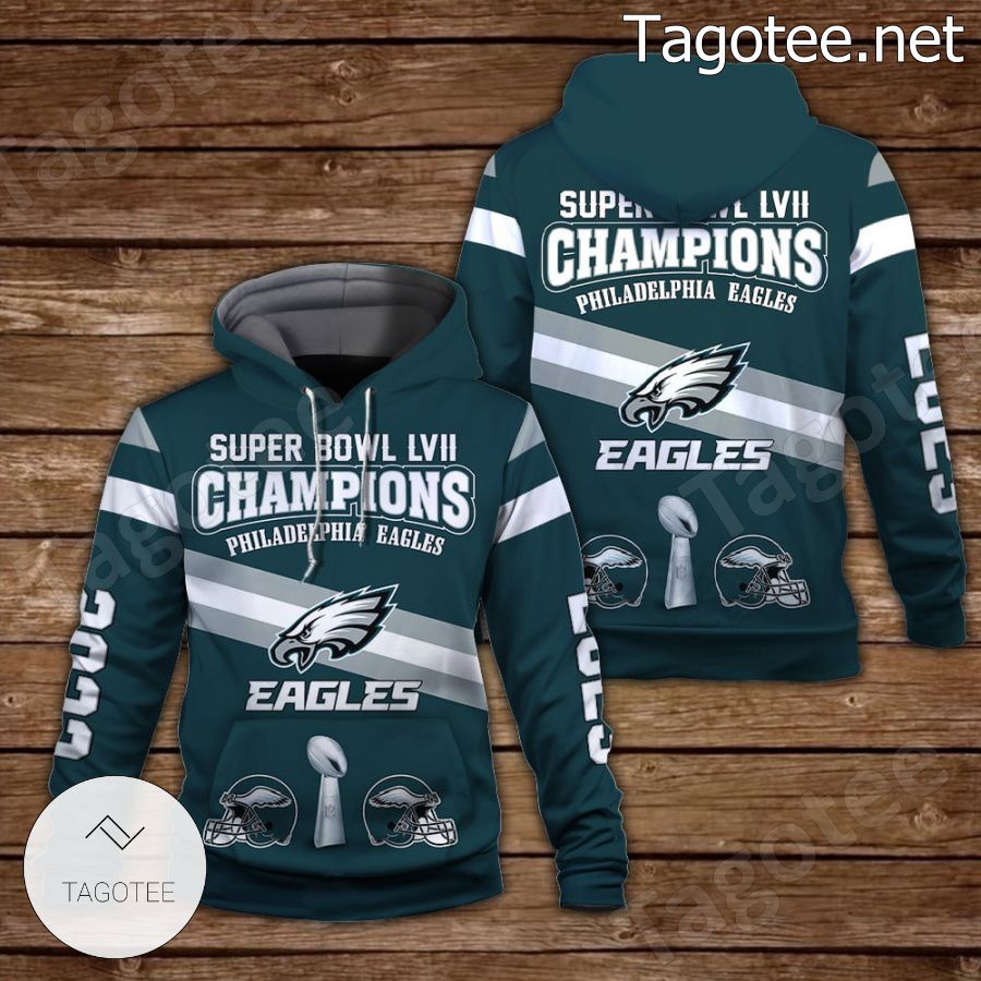 Eagles 2023 Super Bowl Champions Philadelphia Eagles Fan NFL Hoodie