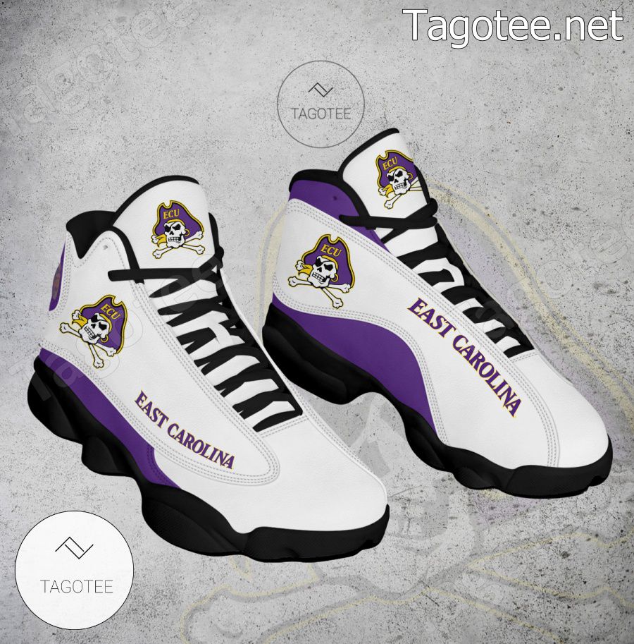 East Carolina NCAA Logo Air Jordan 13 Shoes - BiShop a