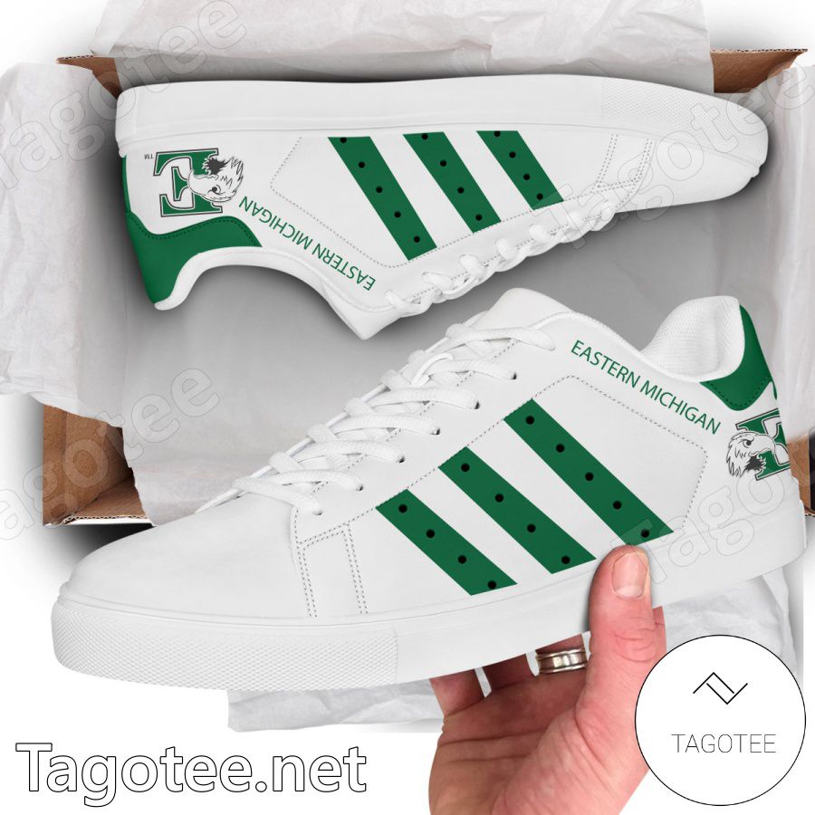 Eastern Michigan NCAA Stan Smith Shoes - BiShop