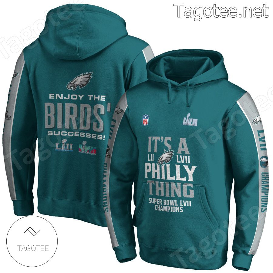 Enjoy The Birds' Successes Philadelphia Eagles Fan NFL Hoodie