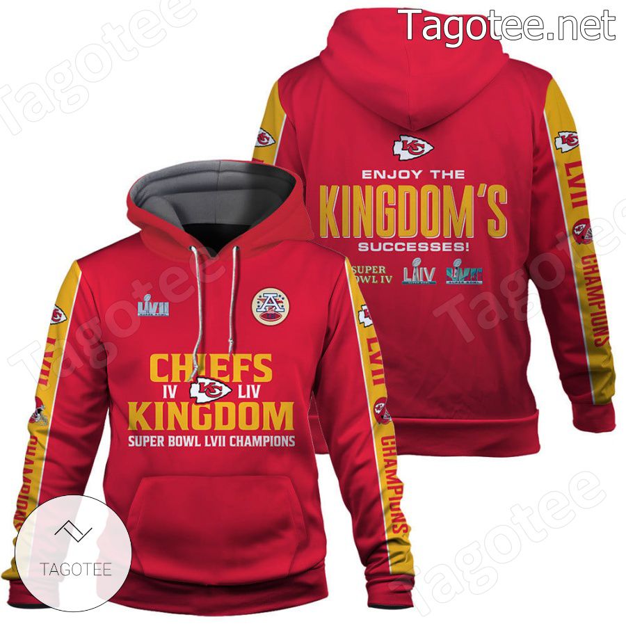 Enjoy The Kingdom's Successes Kansas City Chiefs Fan NFL Hoodie