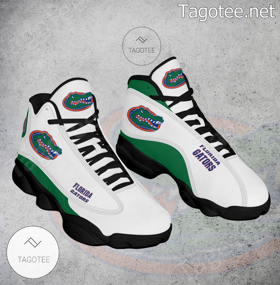 Florida Gators NCAA Logo Air Jordan 13 Shoes - BiShop a