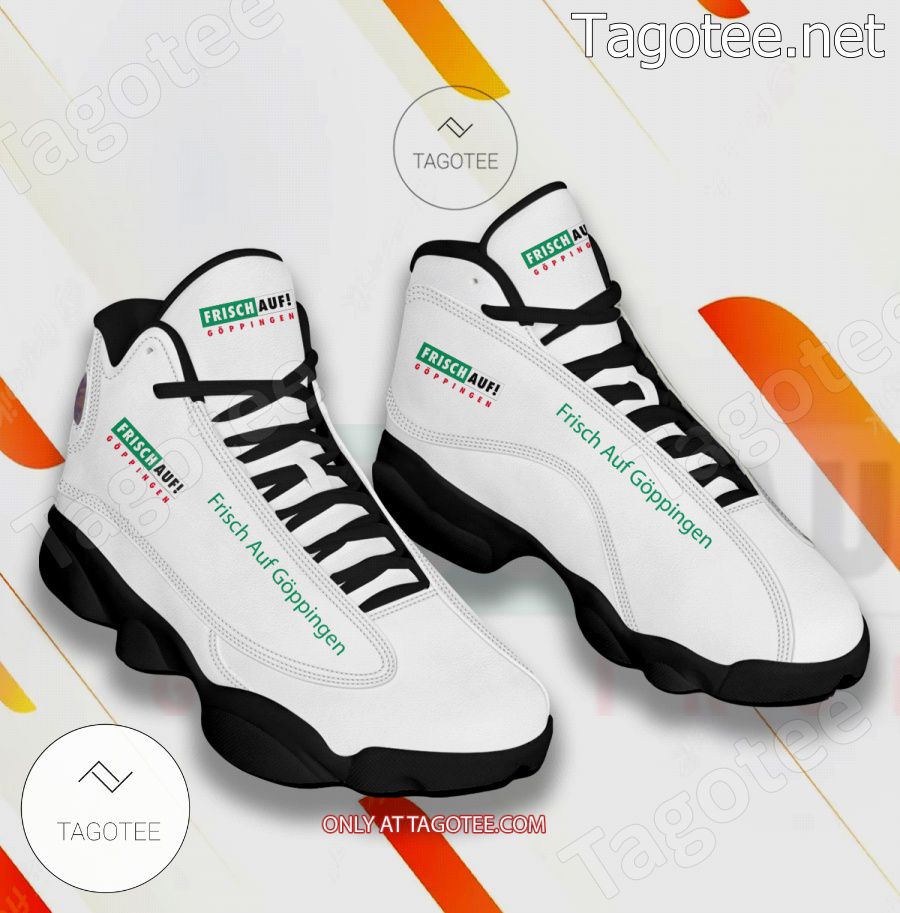 Frisch Auf Göppingen Handball Logo Air Jordan 13 Shoes - BiShop a