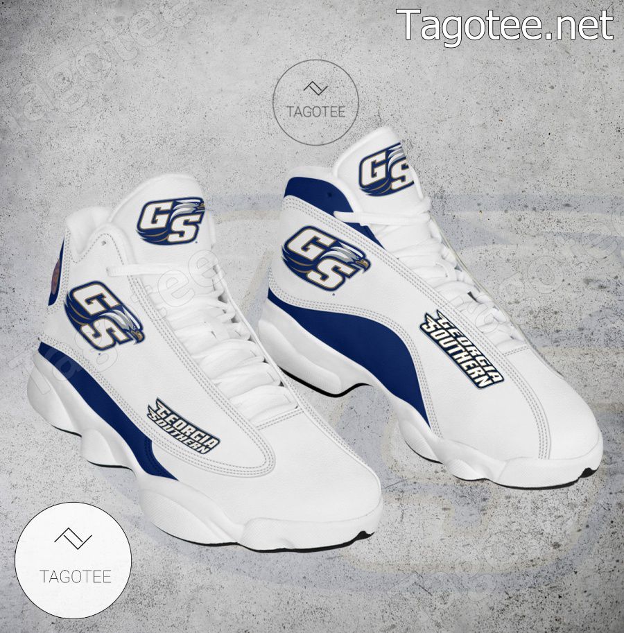 Georgia Southern NCAA Logo Air Jordan 13 Shoes - BiShop