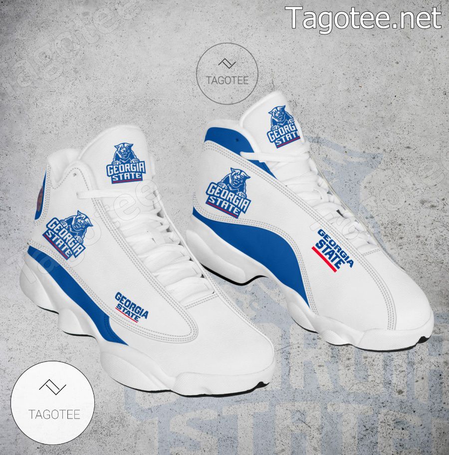 Georgia State Panthers NCAA Logo Air Jordan 13 Shoes - BiShop