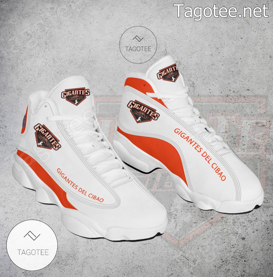 Gigantes del Cibao Logo Air Jordan 13 Shoes - EmonShop