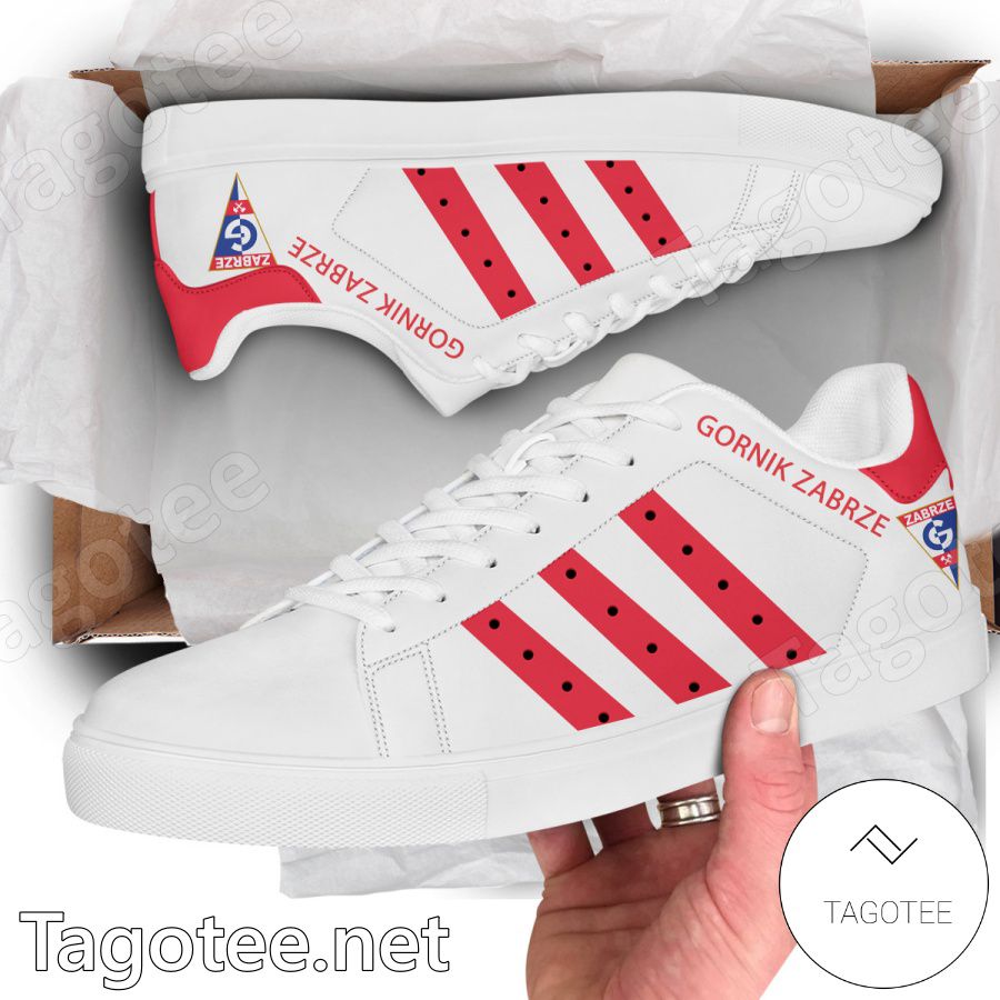 Gornik Zabrze Logo Stan Smith Shoes - MiuShop