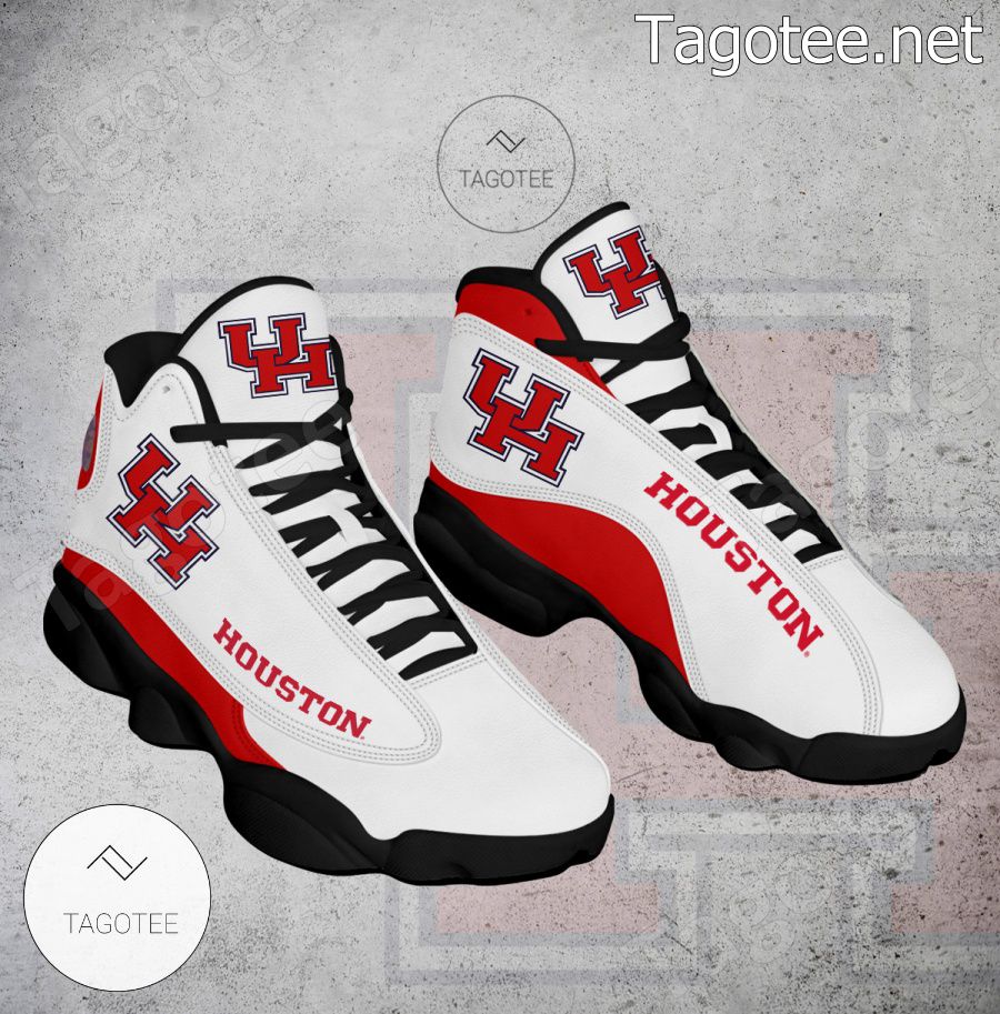 Houston NCAA Logo Air Jordan 13 Shoes - BiShop a