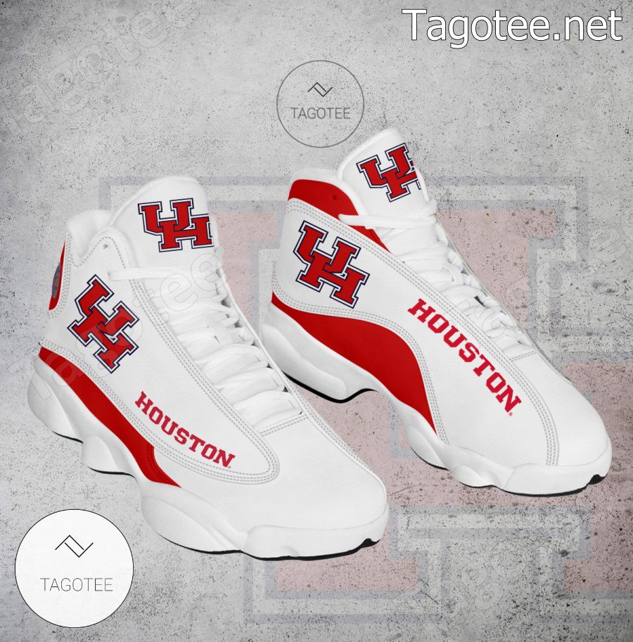 Houston NCAA Logo Air Jordan 13 Shoes - BiShop