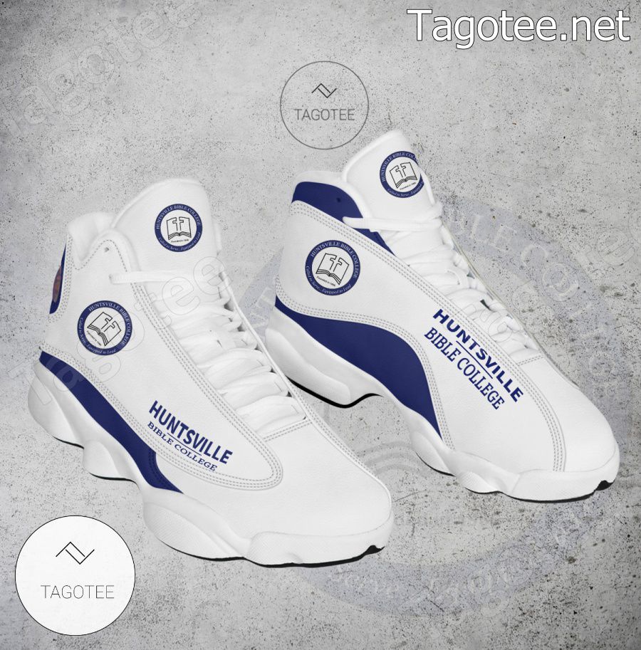 Huntsville Bible College Logo Air Jordan 13 Shoes - EmonShop