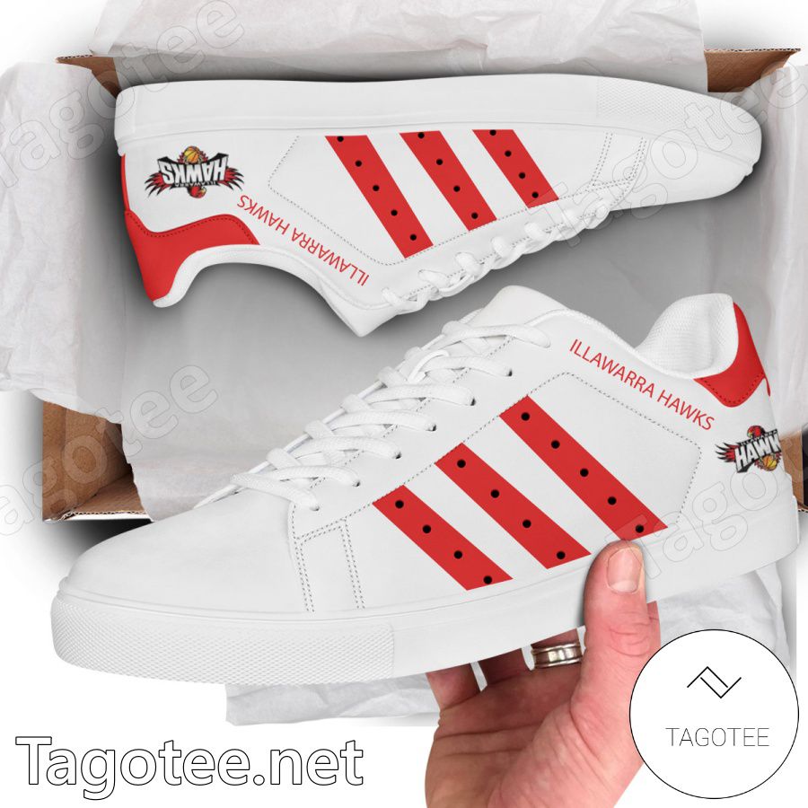 Illawarra Hawks Logo Stan Smith Shoes - BiShop