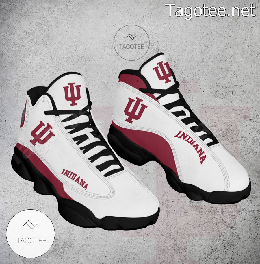 Indiana NCAA Logo Air Jordan 13 Shoes - BiShop a