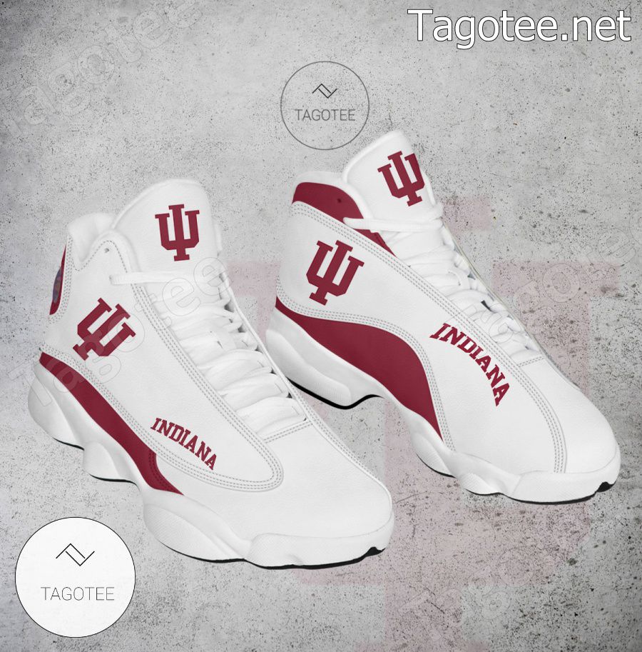 Indiana NCAA Logo Air Jordan 13 Shoes - BiShop