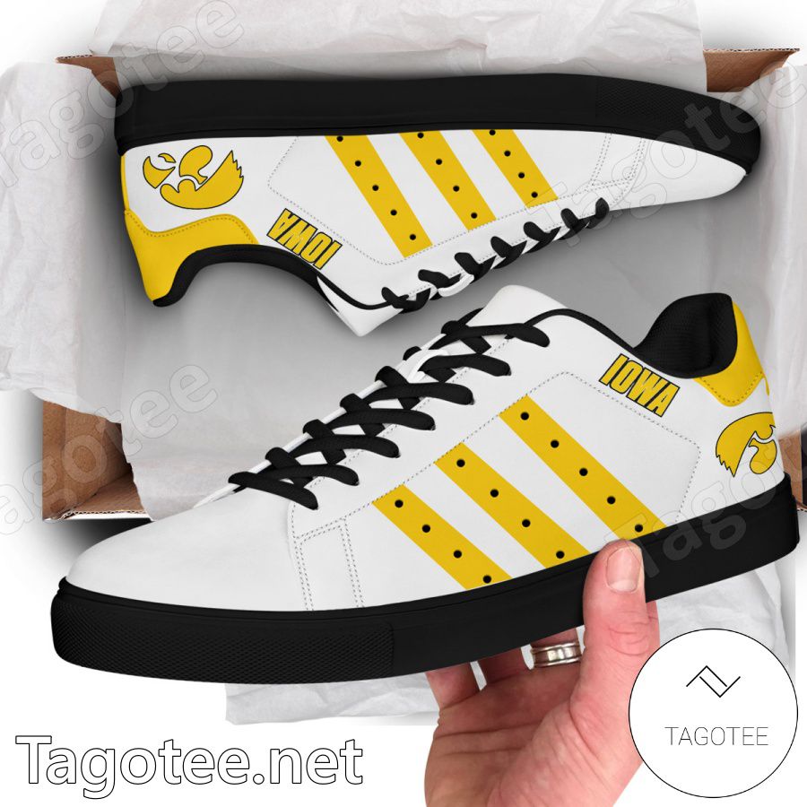 Iowa NCAA Stan Smith Shoes - BiShop a