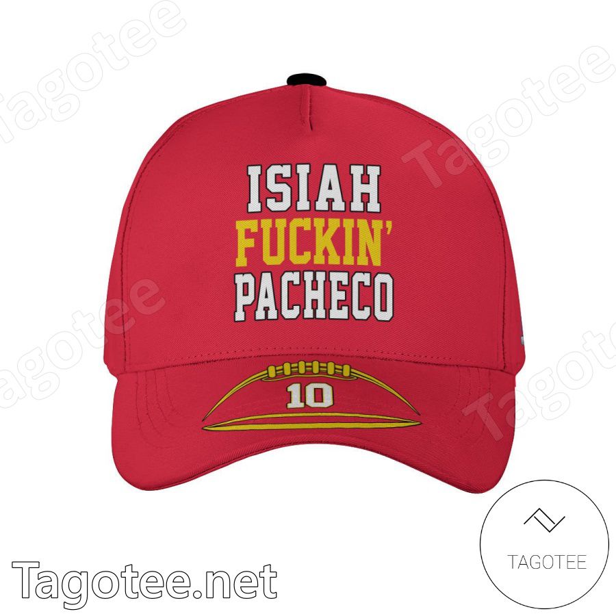 Isiah Fuckin Pacheco 10 Kansas City Chiefs Classic Cap Hat