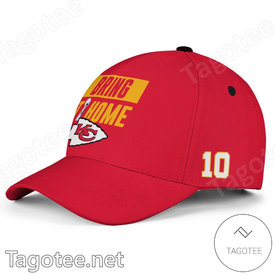 Isiah Pacheco 10 Bring It Home Super Bowl LVII 2023 NFL Kansas City Chiefs Classic Cap Hat