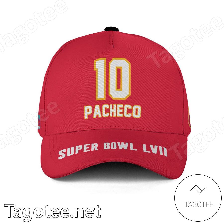 Isiah Pacheco 10 Kansas City Chiefs 2023 Super Bowl LVII Classic Cap Hat