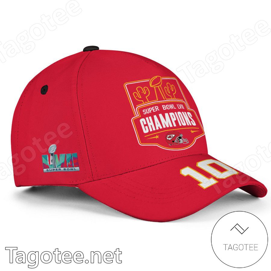 Isiah Pacheco 10 Super Bowl LVII 2023 Champions NFL Kansas City Chiefs Classic Cap Hat a