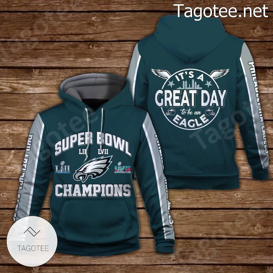 It Is A Great Day To Be An Eagle Philadelphia Eagles Fan NFL Hoodie