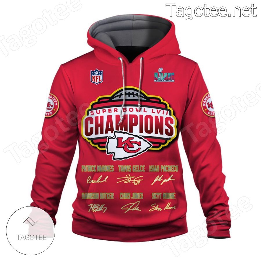 It Is Our Time Team' Signatures Kansas City Chiefs Fan NFL Hoodie a