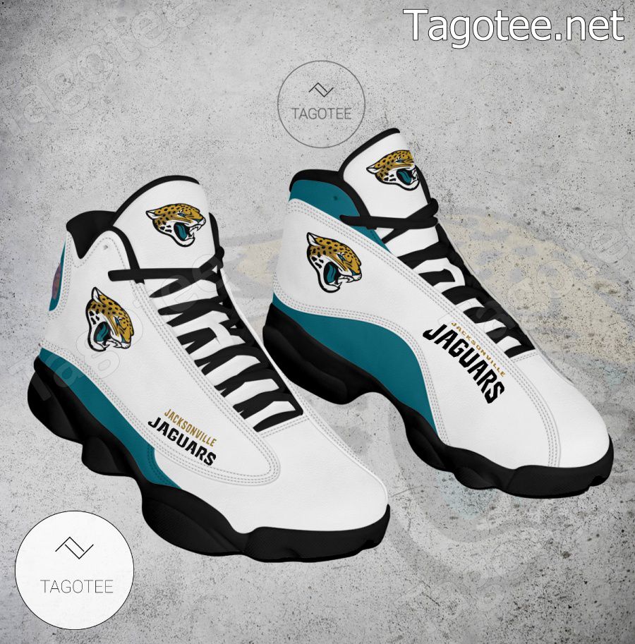 Jacksonville Jaguars Logo Air Jordan 13 Shoes - EmonShop a