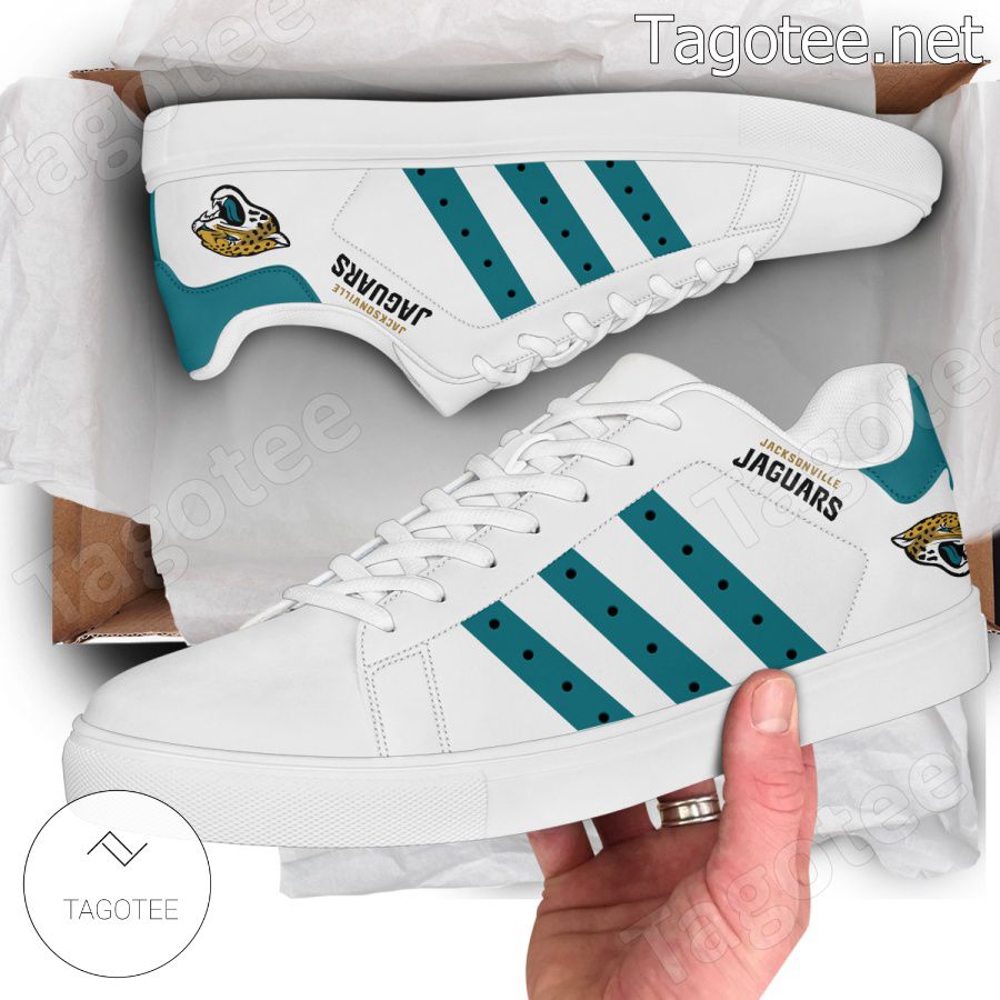 Jacksonville Jaguars NFL Logo Stan Smith Shoes - EmonShop