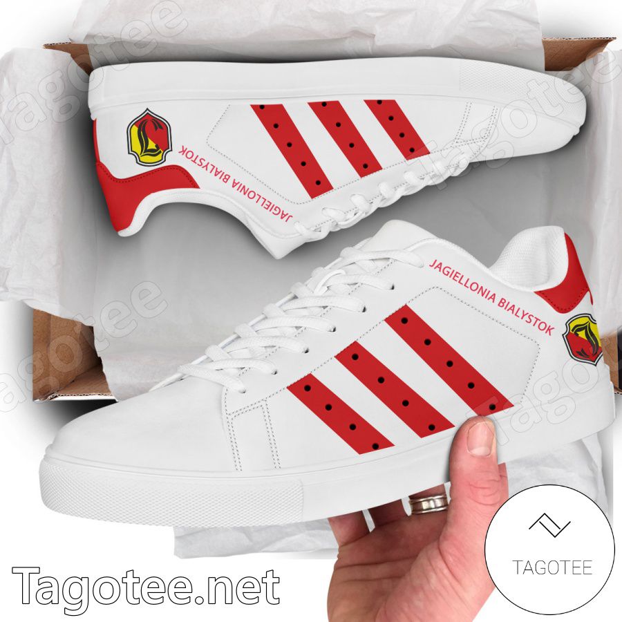 Jagiellonia Bialystok Logo Stan Smith Shoes - MiuShop