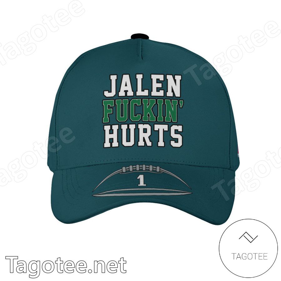 Jalen Fuckin Hurts 1 Philadelphia Eagles Super Bowl LVII Classic Cap Hat