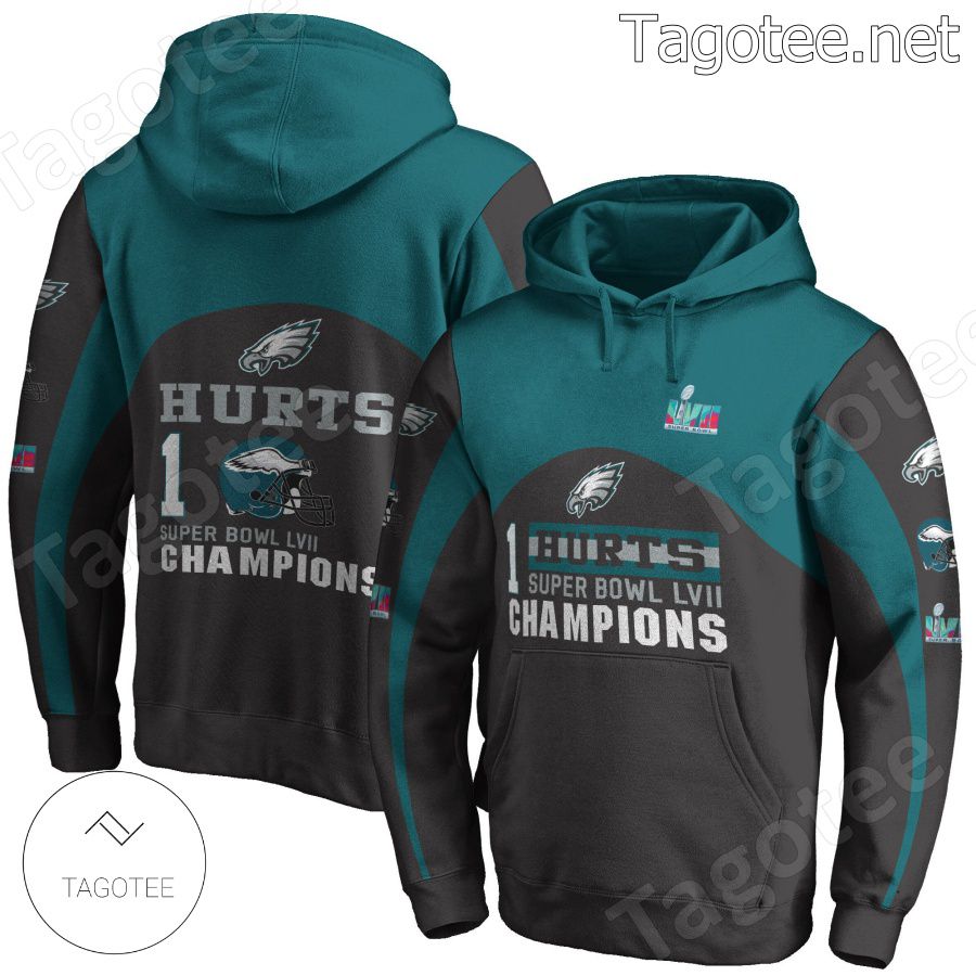 Jalen Hurts 1 Super Bowl Champions Philadelphia Eagles Fan NFL Hoodie