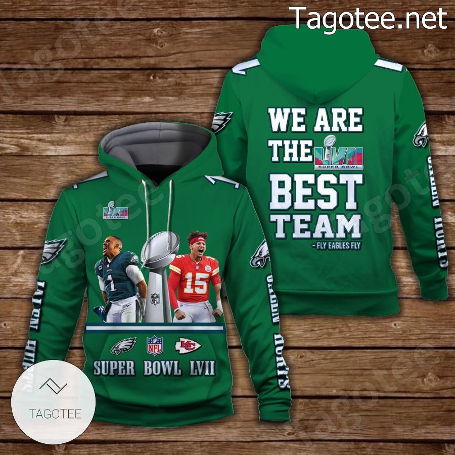 Jalen Hurts 1 We Are The Best Team Philadelphia Eagles Fan NFL Hoodie