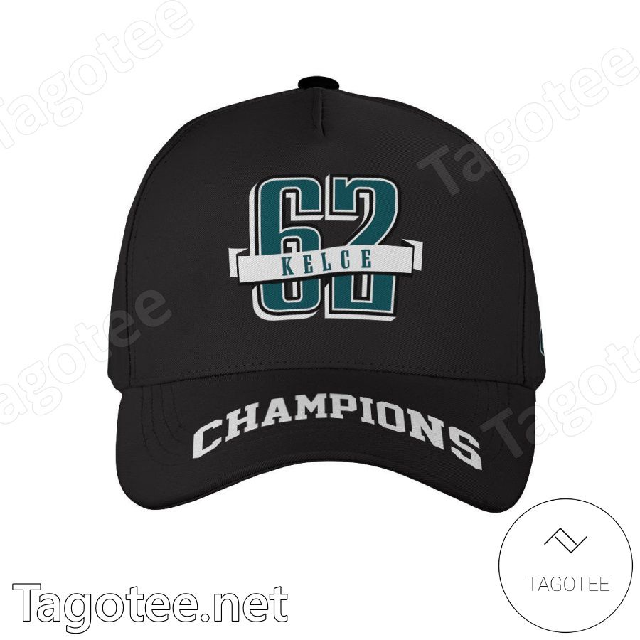 Jason Kelce 62 Champion Philadelphia Eagles Classic Cap Hat