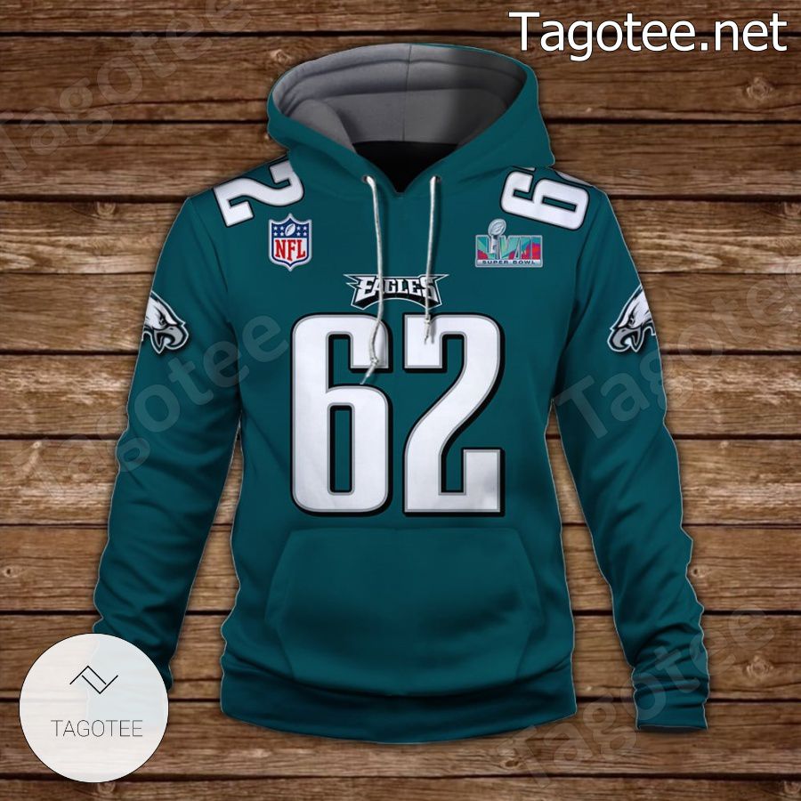 Jason Kelce 62 It Is Philly Time Philadelphia Eagles Fan NFL Hoodie a