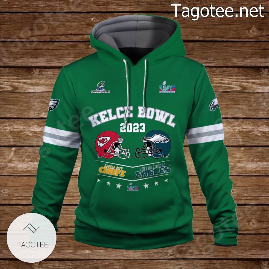 Jason Kelce 62 Kelce Bowl In Kelce We Trust Philadelphia Eagles Fan NFL Hoodie a