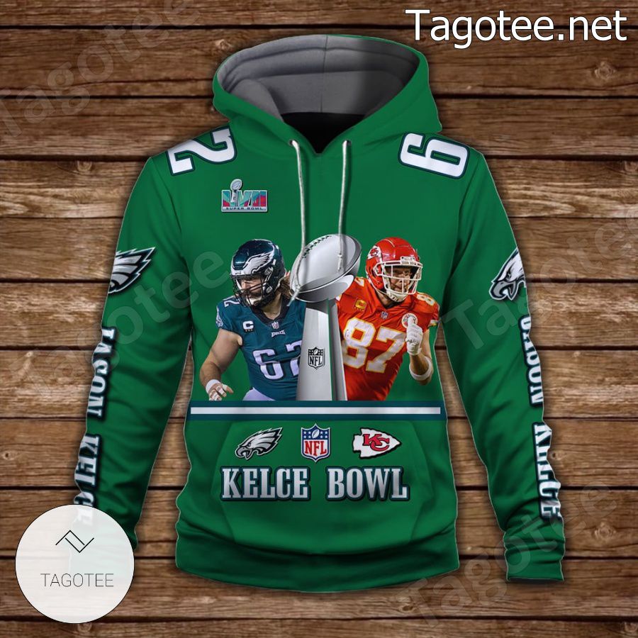 Jason Kelce 62 Kelce Bowl We Are The Best Team Philadelphia Eagles Fan NFL Hoodie a