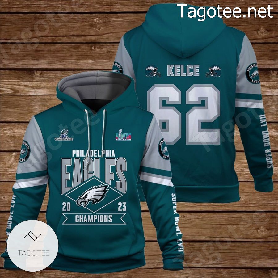 Jason Kelce Philadelphia Eagles Fan NFL Hoodie