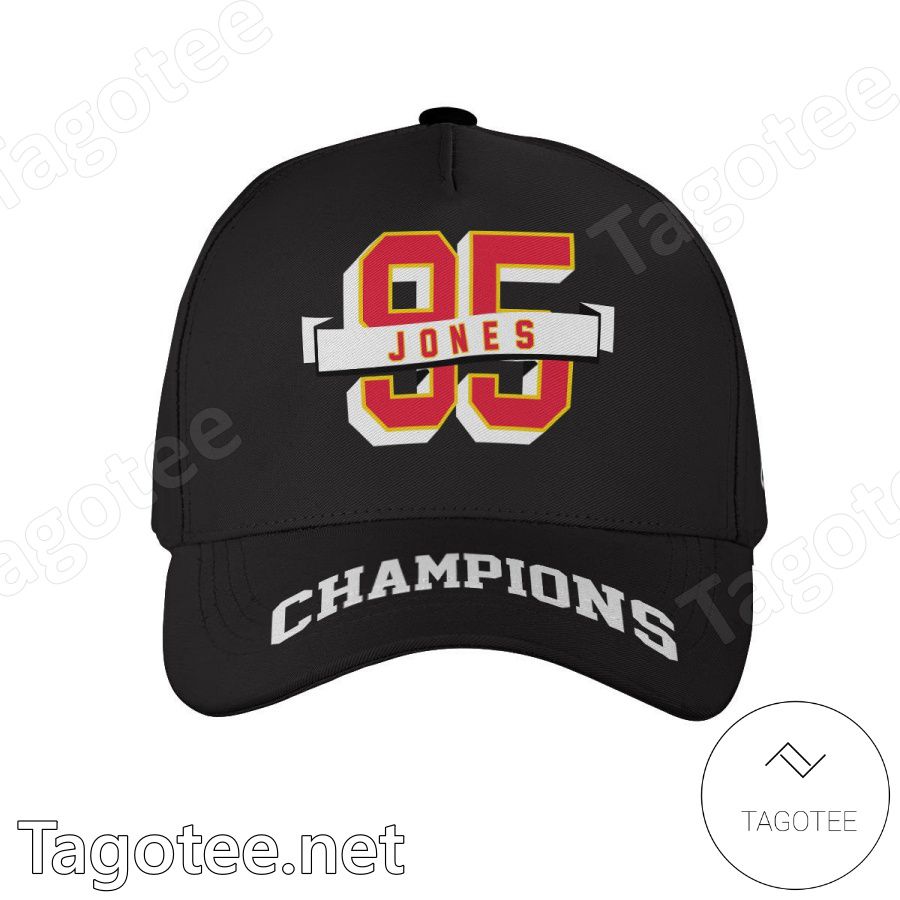 Jones 95 Champions Kansas City Chiefs Classic Cap Hat