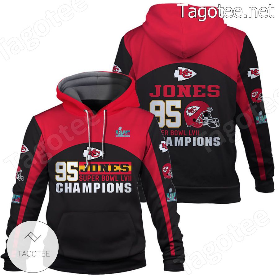 Jones 95 Kansas City Chiefs Fan NFL Hoodie