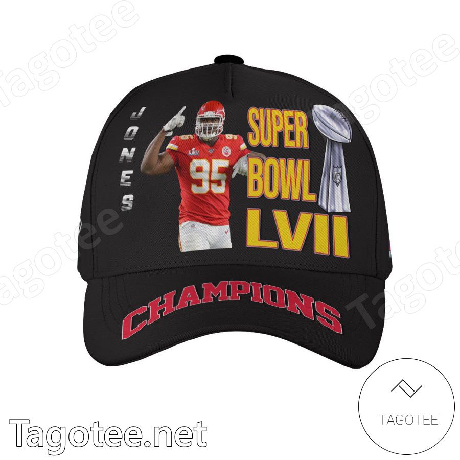 Jones Kansas City Chiefs Super Bowl LVII Champions Classic Cap Hat