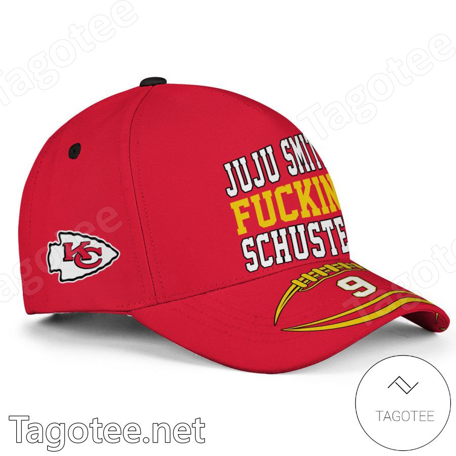 JuJu Smith Fuckin Schuster 9 Kansas City Chiefs Classic Cap Hat a