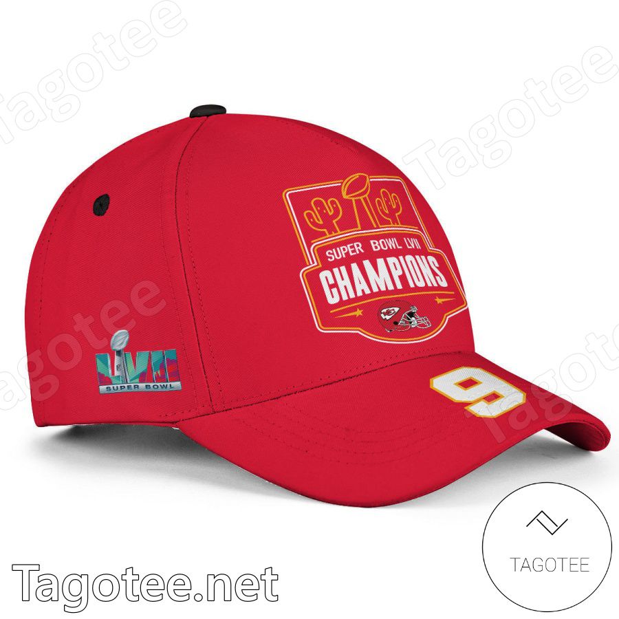 JuJu Smith-Schuster 9 Super Bowl LVII 2023 Champions NFL Kansas City Chiefs Classic Cap Hat a